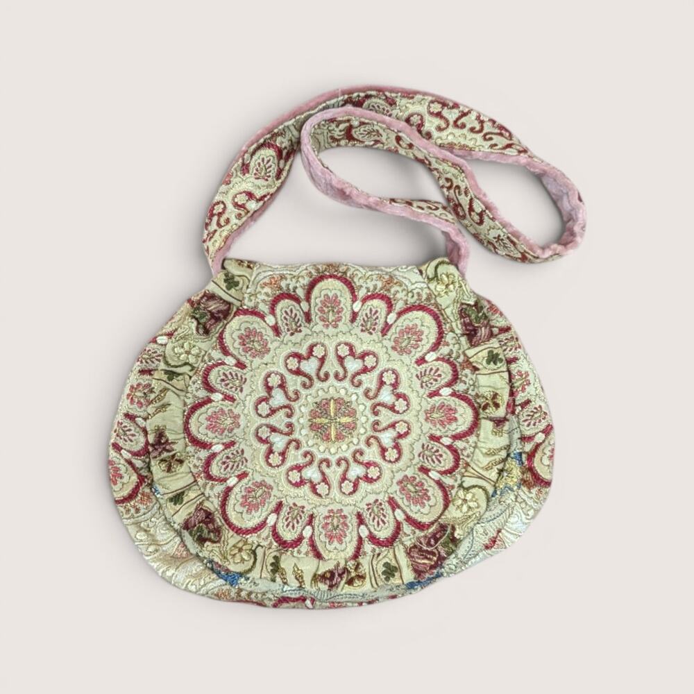 Vintage Carpet Bags of America Tapestry Purse
